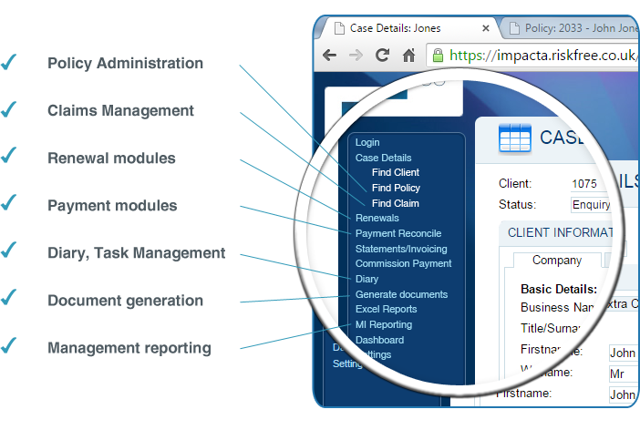 insurance software overview